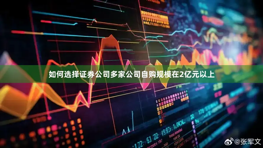 如何选择证券公司多家公司自购规模在2亿元以上